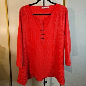 Habitat Women's Top/Coral Pink Size L/Tunic